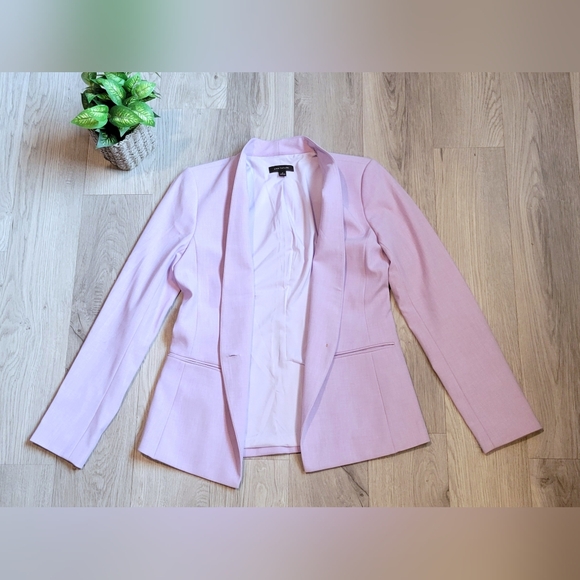 Ann Taylor Lavender Violet Lilac Cutaway Blazer Jacket, Women's 6T - Picture 3 of 16